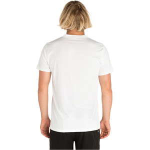 T-shirt Uv Manica Corta Logo Ricerca Uomo Rip Curl 2020 Wle9cm - Bianca