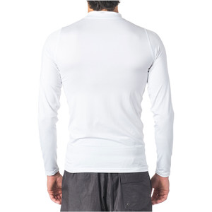 2020 Rip Curl Mens Corpo Long Sleeve UV Tee Rash Vest WLE8QM - White