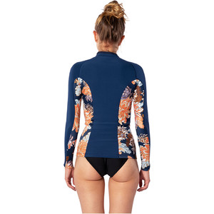 Rip Curl Donna G-bomb 1mm Neoprene Giacca Wve6kw - Navy