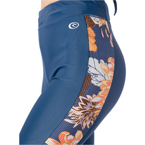 2020 Rip Curl Curl Dames Yardage UV-surfbroek Wly8YW Navy - WLY8YW Wetsuit | Watersports Outlet