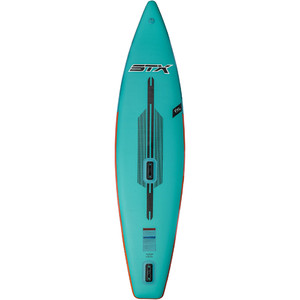 2020 Stx Touring Windsurf 11'6 Oppustelig Stand Up Paddle Board Pakke - Bord, Taske, Padle, Pumpe & Snor - Mynte / Orang