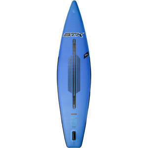 2020 STX Touring 11'6 Inflatable Stand Up Paddle Board Package - Board, Bag, Paddle, Pump & Leash - Blue / Orange