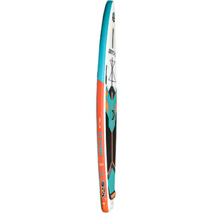 2021 STX Touring 11'6 Inflatable Stand Up Paddle Board Package - Board, Bag, Paddle, Pump & Leash - Mint / Orange