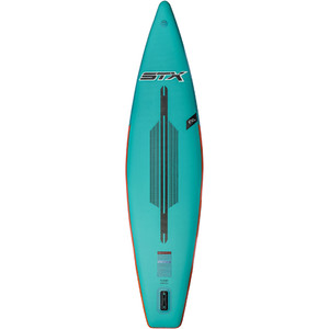2021 STX Touring 11'6 Inflatable Stand Up Paddle Board Package - Board, Bag, Paddle, Pump & Leash - Mint / Orange