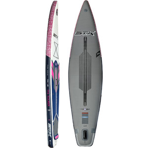 2020 STX Tourer Pure 11'6 Inflatable Stand Up Paddle Board Package - Board, Bag, Pump & Leash - Purple / Blue