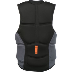 2020 Prolimit Full Padded Front Zip Slider Impact Vest 63012 - Black / Orange