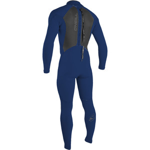 2020 O'Neill Combinaison Homme Epic 3/2mm Back Zip Gbs 4211 - Navy