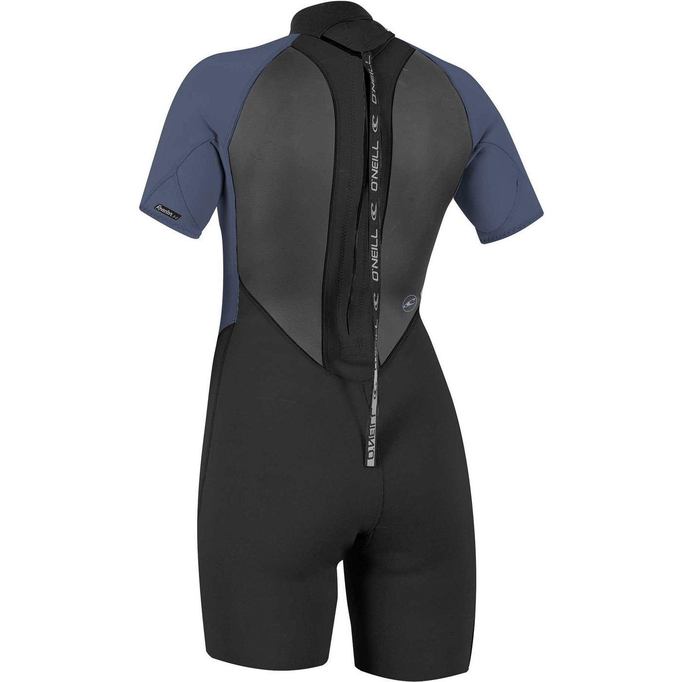 2022 O'Neill Womens Reactor II 2mm Back Zip Shorty Wetsuit 5043 Black