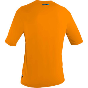 2020 O'Neill Youth Premium Skins Sun Shirt 5303 Met Korte Mouwen - Blaze