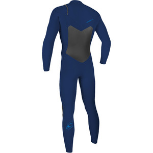 2021 Homens O'Neill Epic 3/2mm Chest Zip Wetsuit 5353 - Navy
