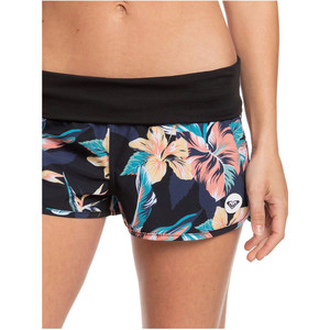 2020 Roxy Shorts De Verano Sin Fin Para Mujer Con Estampado Erjbs03153 - Anthractie Tropico