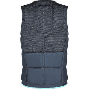 2021 Mystic Men's Marshall Impact Vest Front Zip 200181 - Noir / Mint