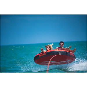 2022 Jobe Double Trouble 2 Person Towable 230220006 - Red