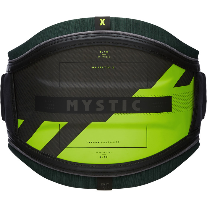 2021 Mystic Majestic X Waist Harness No Bar 210117 - Dark Leaf