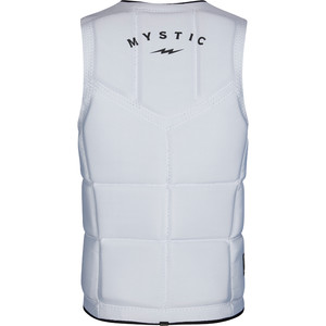 2021 Mystic Star Peacock CE Wake Impact Vest Voor Heren 210158 - Wit
