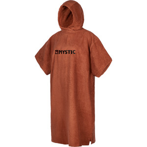 2021 Mystic Regelmæssig Skift Kappe / Poncho 210138 - Rusten Rød