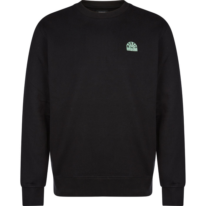 2021 Mystic Mens Lowe Sweatshirt 210206 - Black