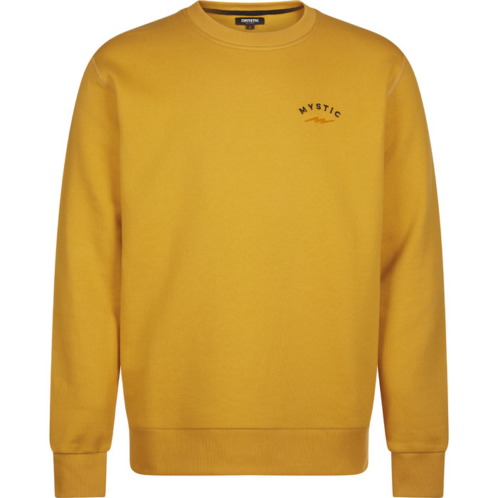 2021 Mystic Mens The Zone Sweatshirt 210208 - Mustard