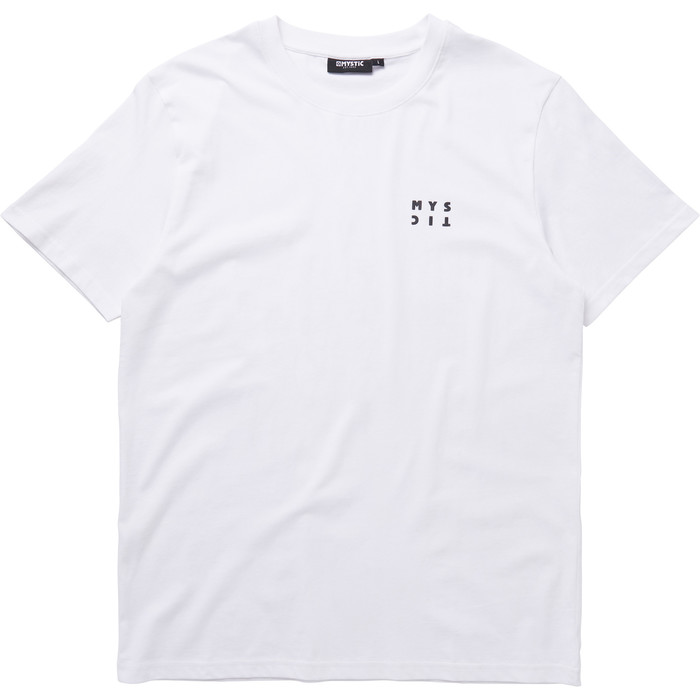 2024 Mystic Men's The Mirror T-shirt 35105.230068 - Hvid