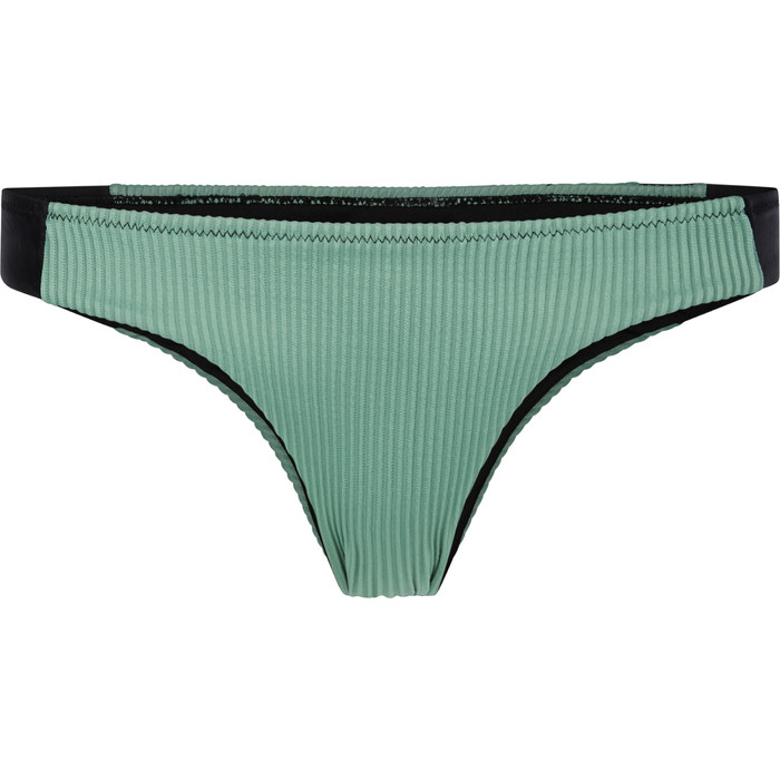 2021 Mystic Damen Bikinihose Mit Reißverschluss 210264 - Seasalt Green