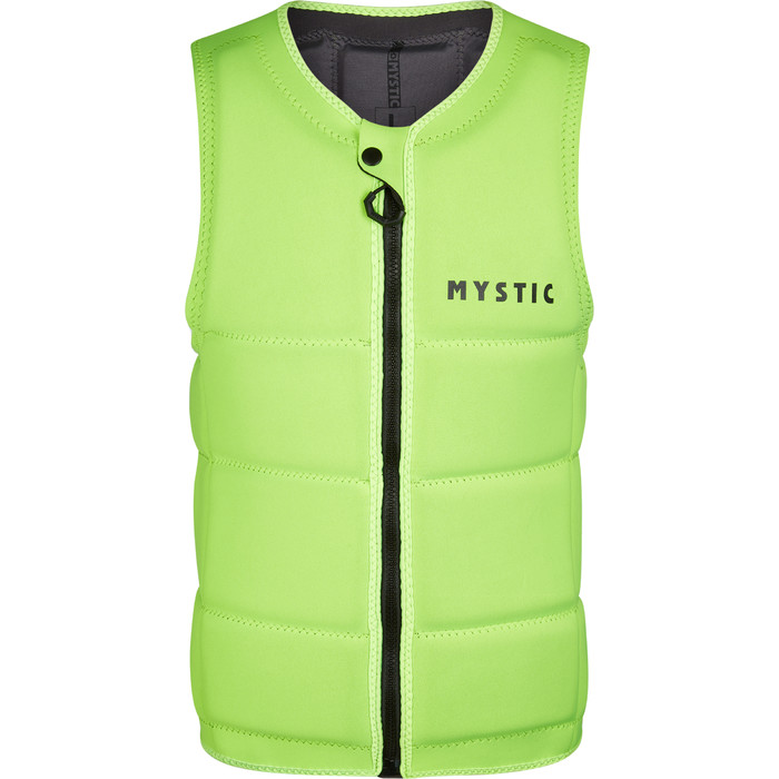 Mystic 2020 DOM Wake Boarding Front-Zip Impact Vest Oxblood Red 
