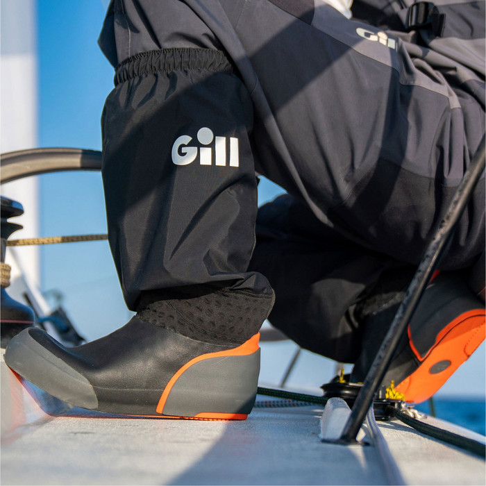 2024 Gill Marine Offshore Sailing Boots 916 - Black - Sailing