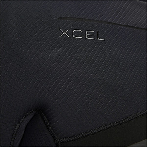 2023 Xcel Mens Drylock 5/4mm Hooded Chest Zip Wetsuit MC54DH20 - Black