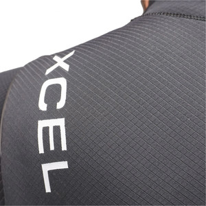 2024 Xcel Mens Infiniti X2 6/5mm Chest Zip Hooded Wetsuit MQ65ZH202 - Black