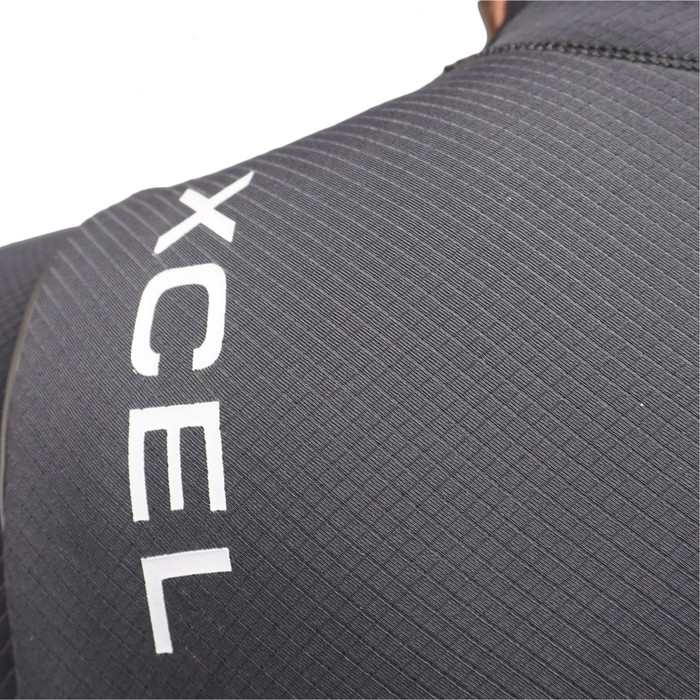 2023 Xcel Mens Infiniti X2 6/5mm Chest Zip Hooded Wetsuit MQ65ZH202 - Black