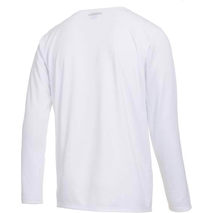 2023 Mystic Mens Star Langrmet Quickdry T-shirt 35001220286 - White