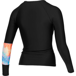 2022 Mystic Womens Jayde Long Sleeve Rash Vest 35001220293 - Rainbow