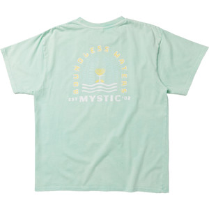 2022 Mystic Grenzeloze Dames T-shirt 35105220350 - Paradijsgroen