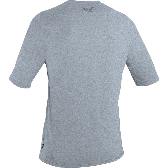 2024 O'Neill Mens Blueprint Short Sleeve Sun Shirt 5450SB - Fog Blue