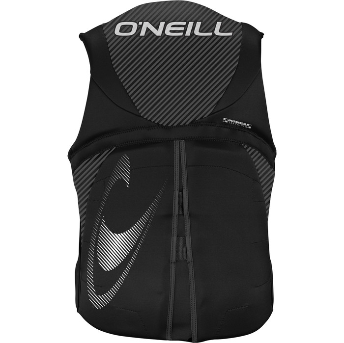 2023 O'Neill Mens Reactor USCG Life Vest 4720 - Black