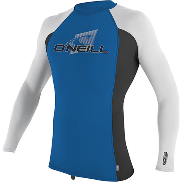 2019 O'Neill Youth Premium Skins Long Sleeve Rash Vest Ocean 4174
