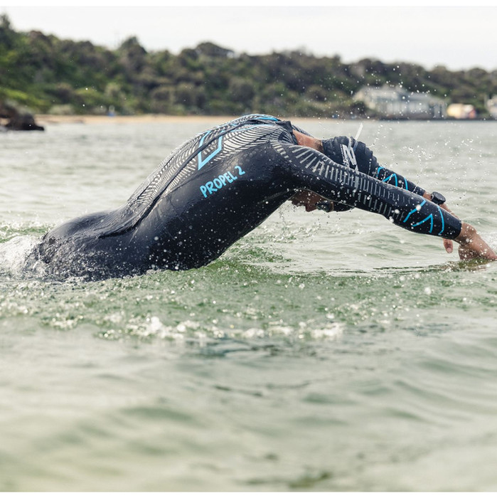 Gør det tungt sejr arrangere 2023 2XU Mens P:2 Propel Swim Wetsuit MW4990c - Black / Aloha - Triathlon |  Watersports Outlet
