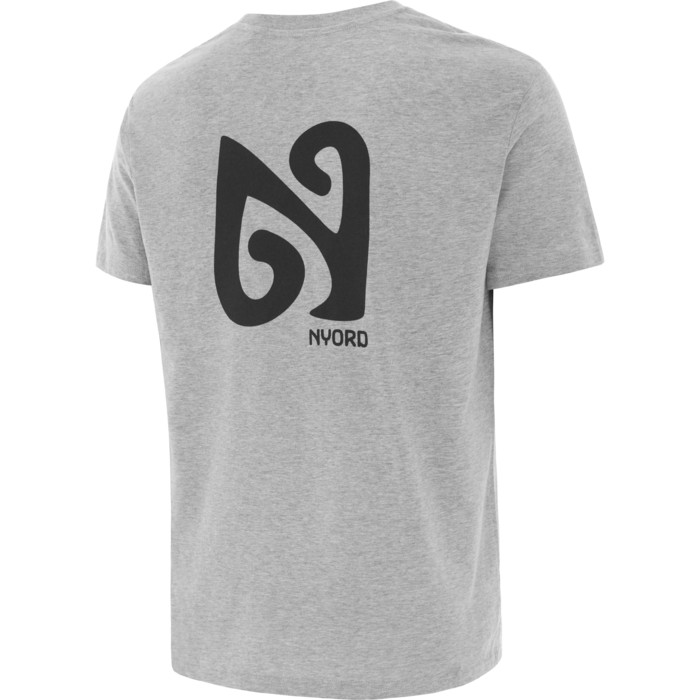 2023 Nyord Logo T-Shirt SX087 - Grey Heather