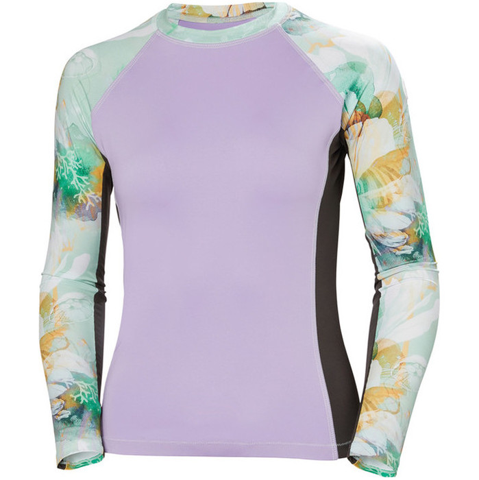 Licra negra rashguard de manga larga para mujer hurley HURLEY