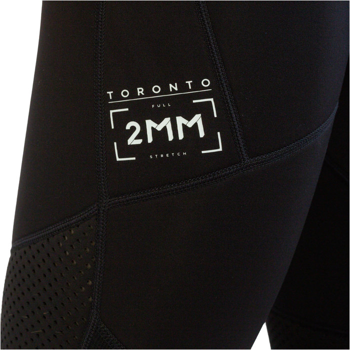 2024 Jobe Hommes Toronto 2mm Long John Combinaison Noprne 303823001 - Black