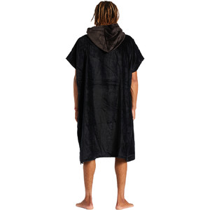 2023 Billabong Mens Hooded Towel Change Robe / Poncho ABYAA00220 - Black