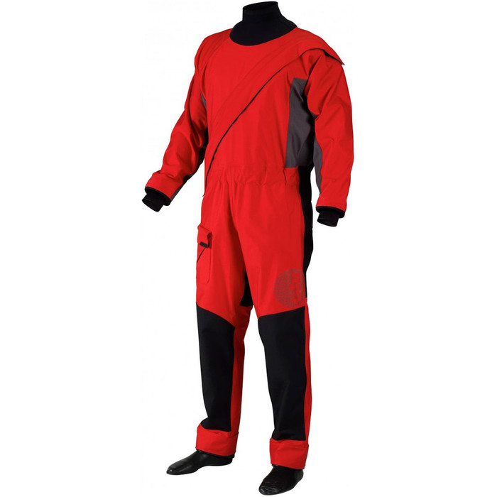 2024 Gill Pro Front Zip Drysuit Vermelho 4802