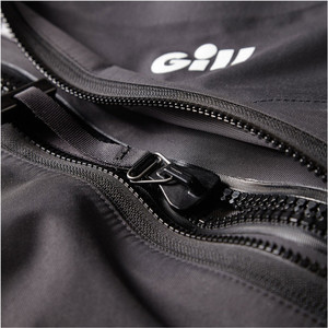 2024 Gill Enfants Front Zip Drysuit 4804J - Black