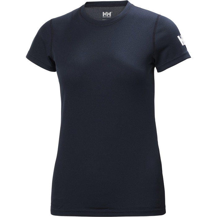 2024 Helly Hansen Hh De Mujer Tech Camiseta 48373 - Navy