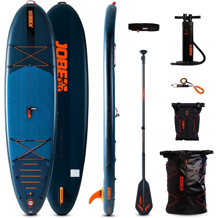 2024 Jobe Yarra Elite 10'6 Inflatable SUP Paddle Board Package 486423011 - Board, Bag, Pump, Paddle & Leash