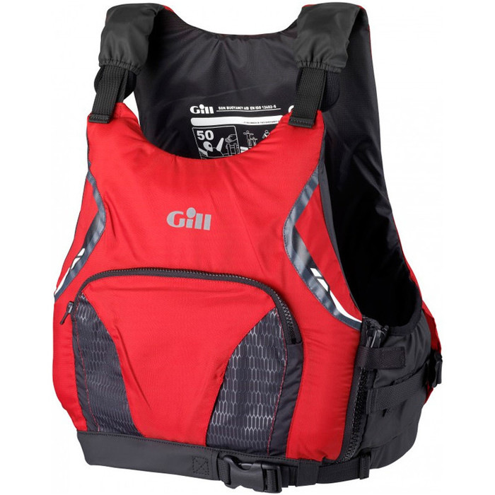 Gill Pro Racer MENS 50N Schwimmhilfe Rot 4916