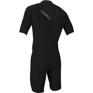 2019 O'Neill Mens Hammer 2mm Chest Zip Spring Shorty Wetsuit Black / Jet Camo 4927