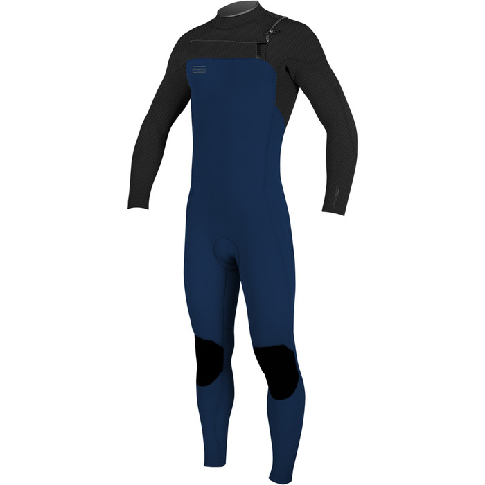2019 O'Neill Mens Hyperfreak 3/2mm Chest Zip GBS Wetsuit Abyss / Graphite 5000
