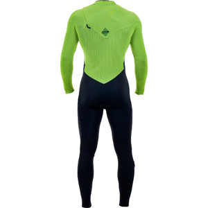 2019 O'Neill Youth Hyperfreak Comp 3/2mm Zip Free Wetsuit Abyss / Day Glo 5006