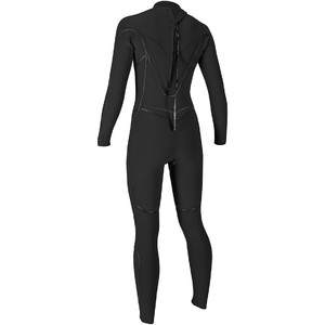 O'neill Mulheres Psycho 5/4mm Back Zip Wetsuit Preto 5121