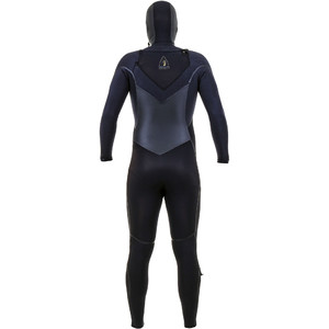 2024 O'Neill Mutant Legend 4.5/3.5mm Chest Zip Hooded Wetsuit 5135S - Black